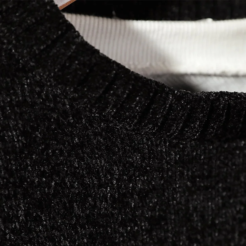 AIRGRACIAS осенний зимний брендовый свитер с o-образным вырезом в стиле пэчворк цветной мужской повседневный длинный рукав вязаный пуловер размера плюс одежда