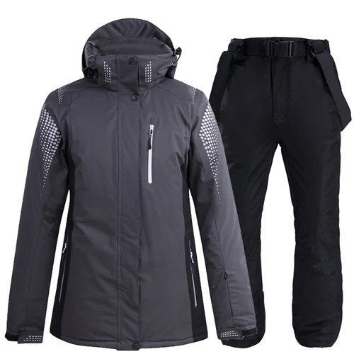 picture jacket pant Термальный Зимний лыжный костюм для мужчин и женщин ветрозащитный водонепроницаемый лыжный костюм и куртка для сноуборда брюки костюм мужской зимний костюм - Цвет: picture jacket pant