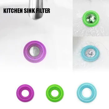 

Bathtub Ring Drain Strainer Hair Catcher Drain Protector for Bathroom Kitchen DAG-ship