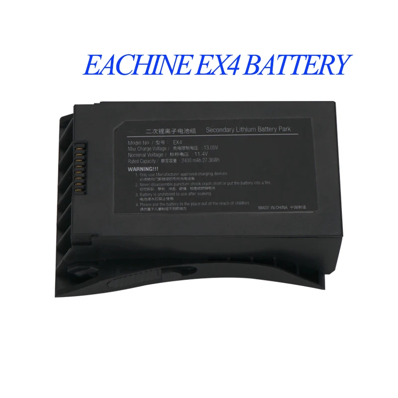 Eachine EX4 11,4 V 2400mAh LiPo аккумулятор для wifi FPV RC Дрон Квадрокоптер запасные части