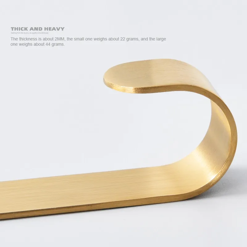 L образные сверхпрочные латунные крючки для ванной комнаты кухни гаража