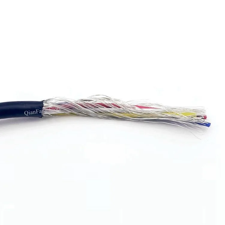 Экранированный провод 2/5/10 м кабель сигнала 32 30 28 26 24 22 20 AWG канал аудио 2 3 4 5 6 7 Core