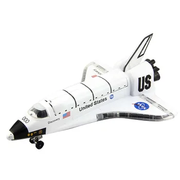 

Alloy Space Shuttle Model Aircraft Toy With Light and Music For Kids simulator toy aircraft plane decorations toy child gift
