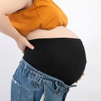 

Maternity Waistband Elastic Extender Soft Pants Belt Extension Buckle Button Lengthening Pregnant Women Pregnancy Adjustable