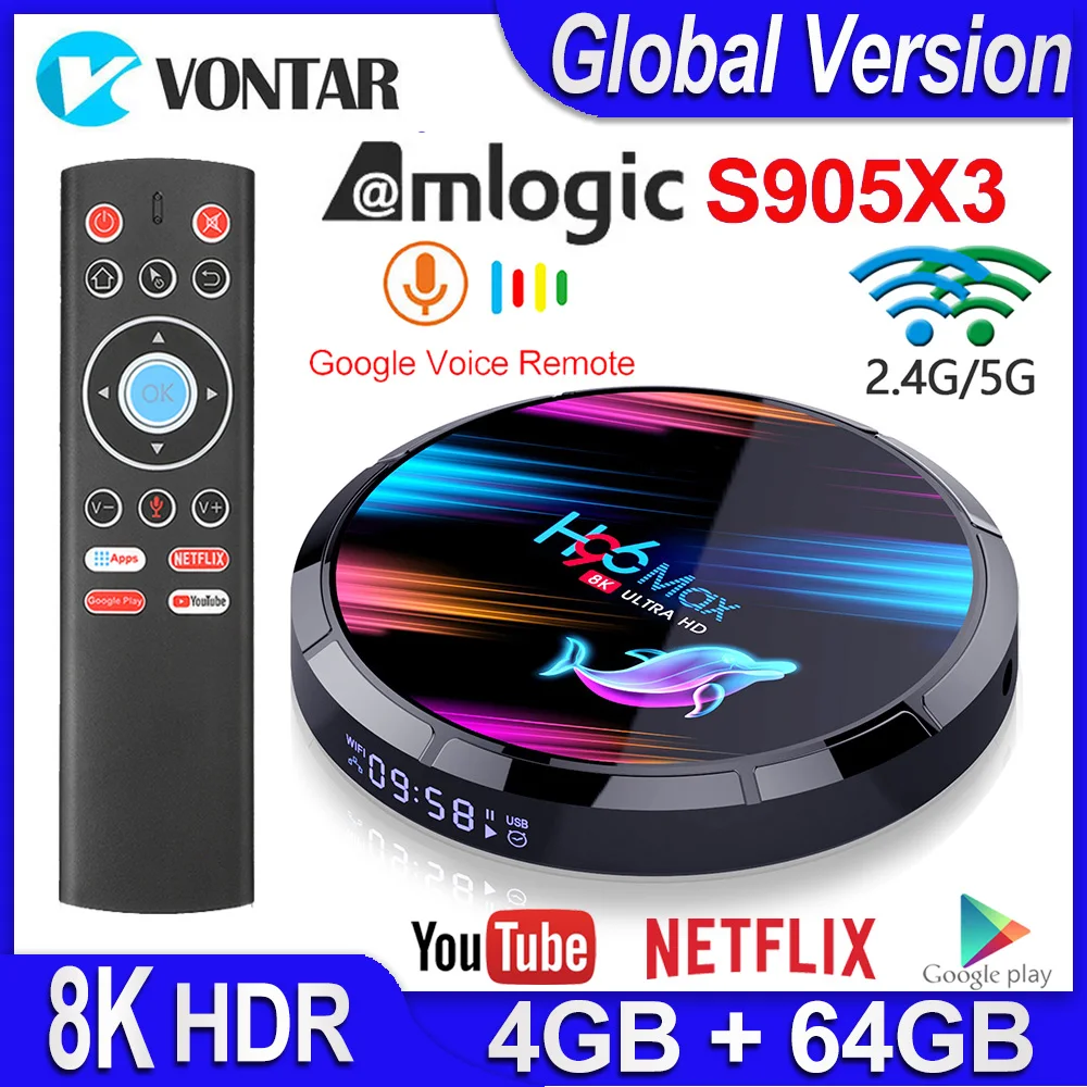 H96 Max X3 Smart Android TV BOX Android 9,0 Smart Box 8K Amlogic S905X3 4 Гб 128 ГБ/64 Гб/32 ГБ ROM 2,4G & 5G Wifi 1000M 4k медиаплеер|ТВ-приставки и медиаплееры| | АлиЭкспресс