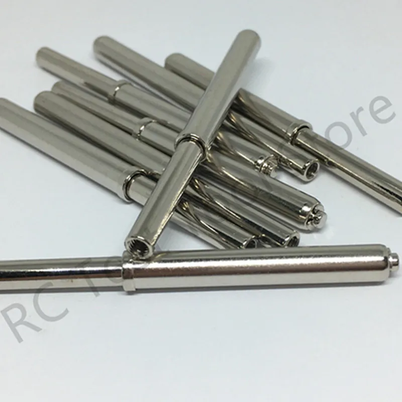 10/50PCS Length 58mm Dia 5.0mm Elastic Positioning Pin Column PCB Light Board Positioning Needle Test Tool Dowel M3 Hole Teeth