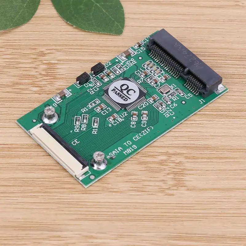 1 шт. мини SATA mSATA PCI-E IPOD SSD до 40pin 1,8 дюймов ZIF конвертер CE