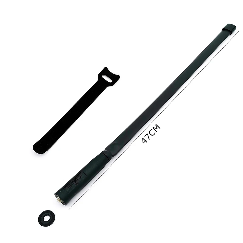 47cm CS тактический антенна Складная SMA женский Dual band иди и болтай walkie talkie антенна для Baofeng UV-5R UV-82 UV-9R плюс KSUN RETEVIS радио - Цвет: 47cm