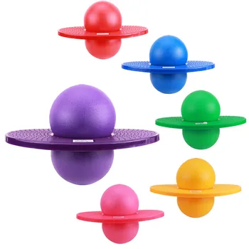 

38cm Energetic Exercise Jumping Bounce Yoga Fitness Ball Rock Hopper High Bounce Space Balance Jump Board Ball Jumping Toy Ball