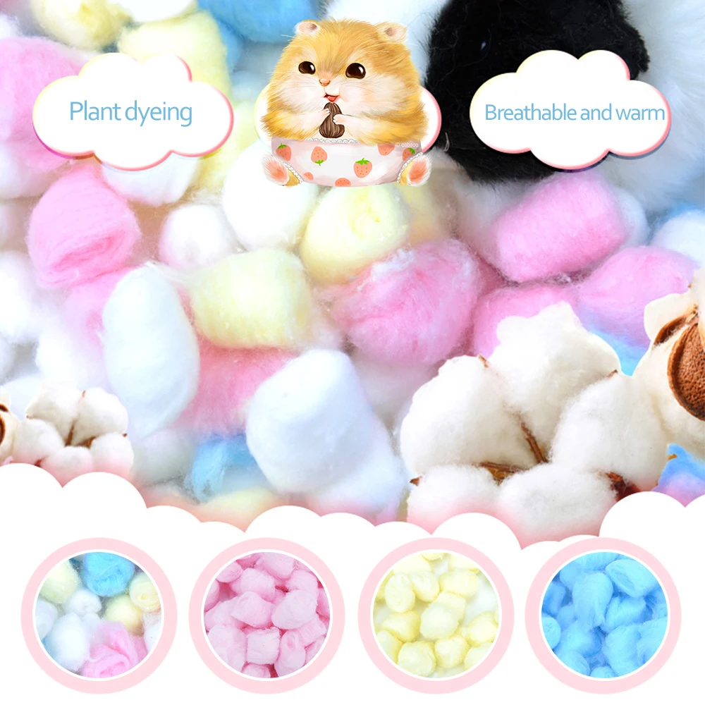 200pc Colorful Winter Warmth Cotton Balls 3