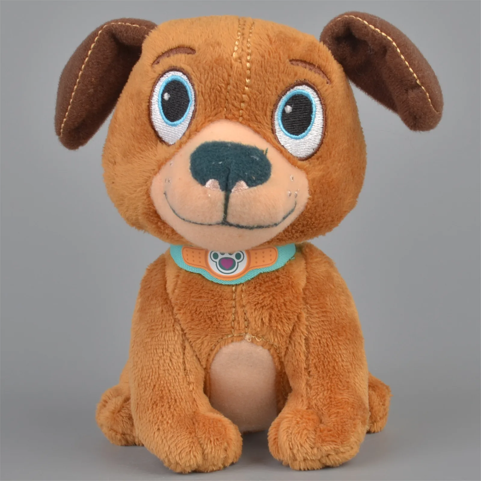 Doc McStuffins игрушки Stuffy Hallie Chilly Boppy Findo Gabby собака Жираф пищалки шепот Сова мини плюшевые мягкие игрушки животные - Цвет: Черный