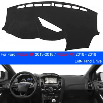 

Auto Dashboard Cover Dash Mat Pad Car Styling Dashmat Anti-UV Instrument Panel Carpet Accessories For Ford Focus ST RS 2012-2018