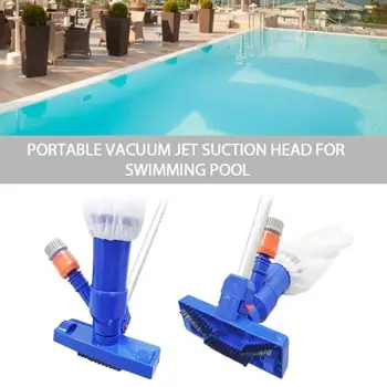 

Swimming pool Cleaner Pool Vacuum Cleaner Jet 5 Pole Sections Suction Tip Connector Inlet Portable Detachable Cleaning Tool US