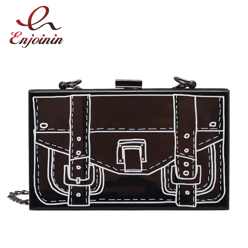 black box crossbody bag