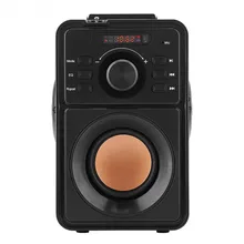 Портативный стерео беспроводной Bluetooth цифровой ЖК-динамик открытый динамик поддержка Tf Usb Aux Fm пульт дистанционного управления