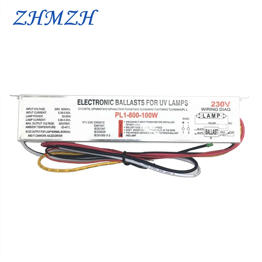 ZHMZH 21-40 Вт 55-95W выделенный электронный балласт Выход Светодиодный драйвер для