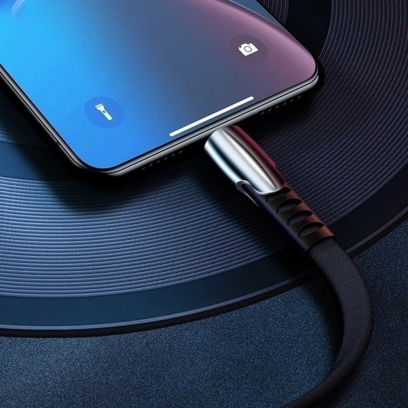 5A usb type-C кабель для huawei P30 Pro USB 3,1 Quick 3,0 Шнур зарядное устройство для телефона для iPhone XS провод для зарядки Redmi Note 7 K20 - Цвет: Черный