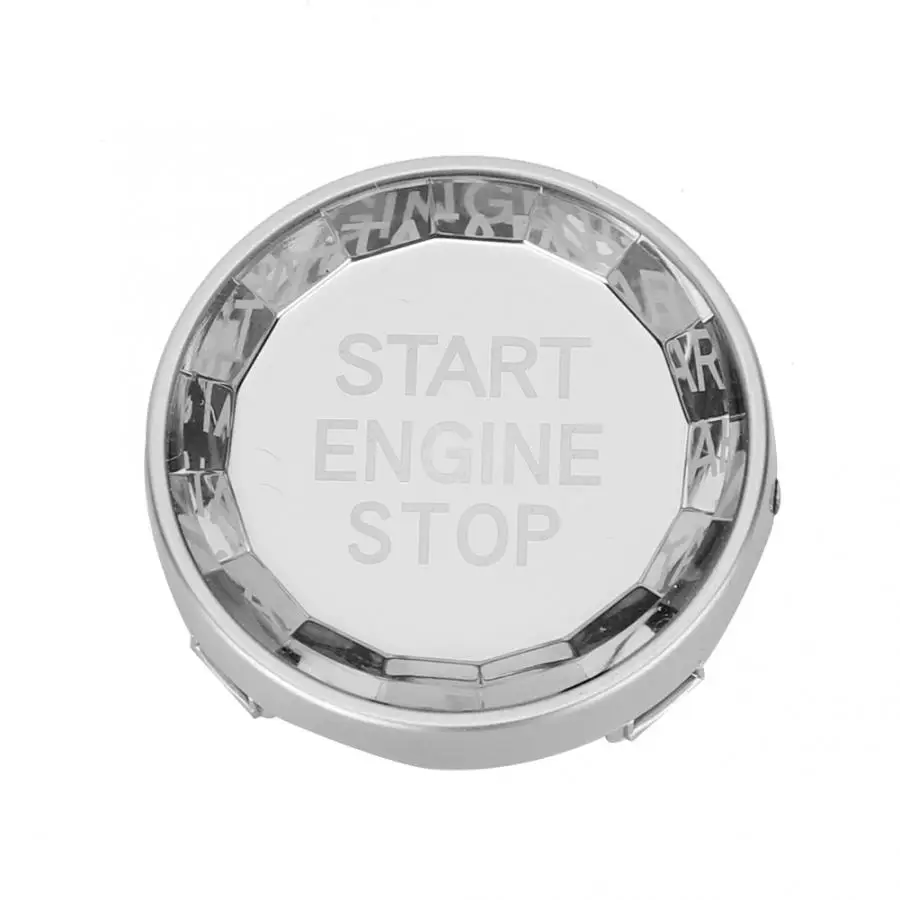 Кристалл стиль автомобиля ABS Двигатель старт стоп переключатель крышка кнопки запуска отделка Подходит для BMW 3/5 серии E60 E90 E91 E92 E93 X1 E84 X3