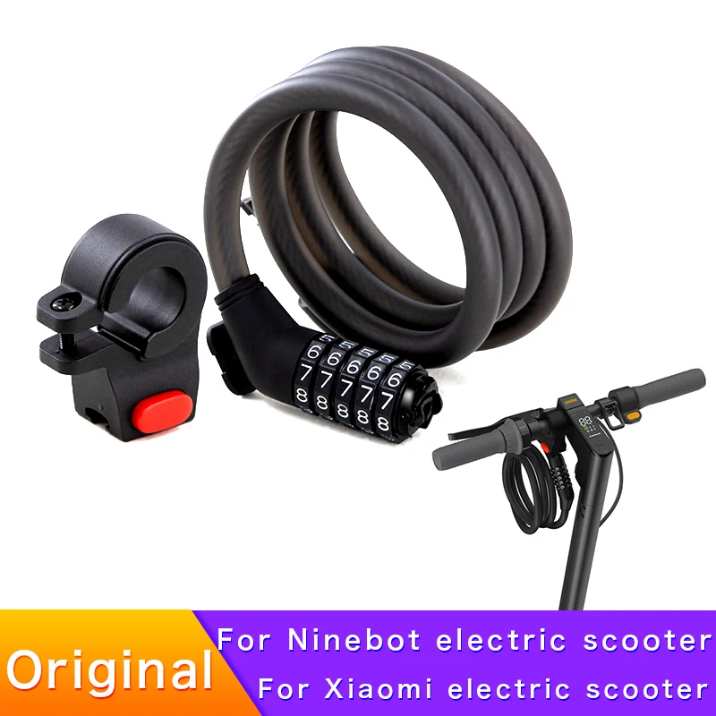 Original Password lock for Ninebot Kicksooter MAX G30 ES2 E22 E25 Xiaomi Electric Scooter