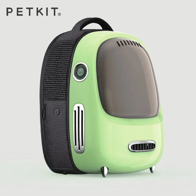 Новейший Рюкзак переноска PETKIT для кошек сумка путешествий с улучшенной системой