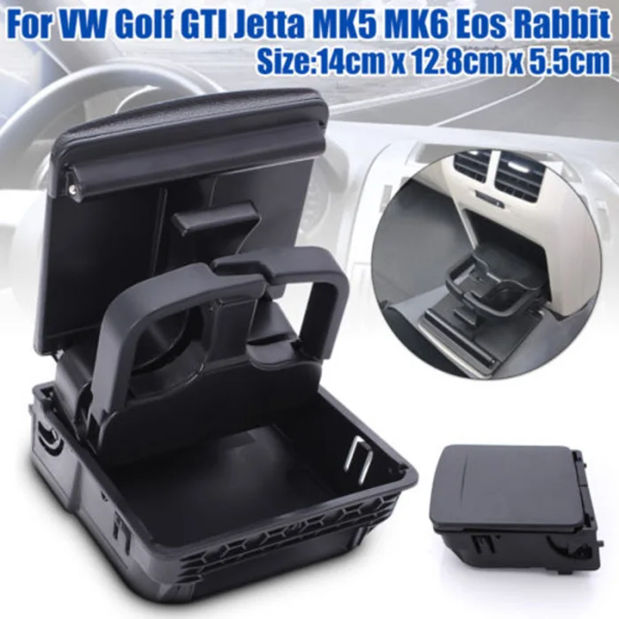 Задняя подлокотник центральная консоль подстаканник для VW Jetta Golf GTI MK6 MK5 EOS RABBIT VS998