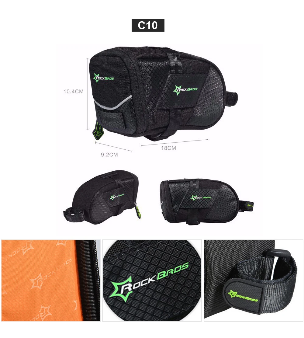 Best 2019 ROCKBROS Refletive Bicycle Bag Rainproof MTB Mountain Bike Saddle Bag Large Capatity Outdoor Cycling Seatpost Tail Pouch 7 Best 2019 ROCKBROS Refletive Bicycle Bag Rainproof MTB Mountain Bike Saddle Bag Large Capatity Outdoor Cycling Seatpost Tail Pouch 7