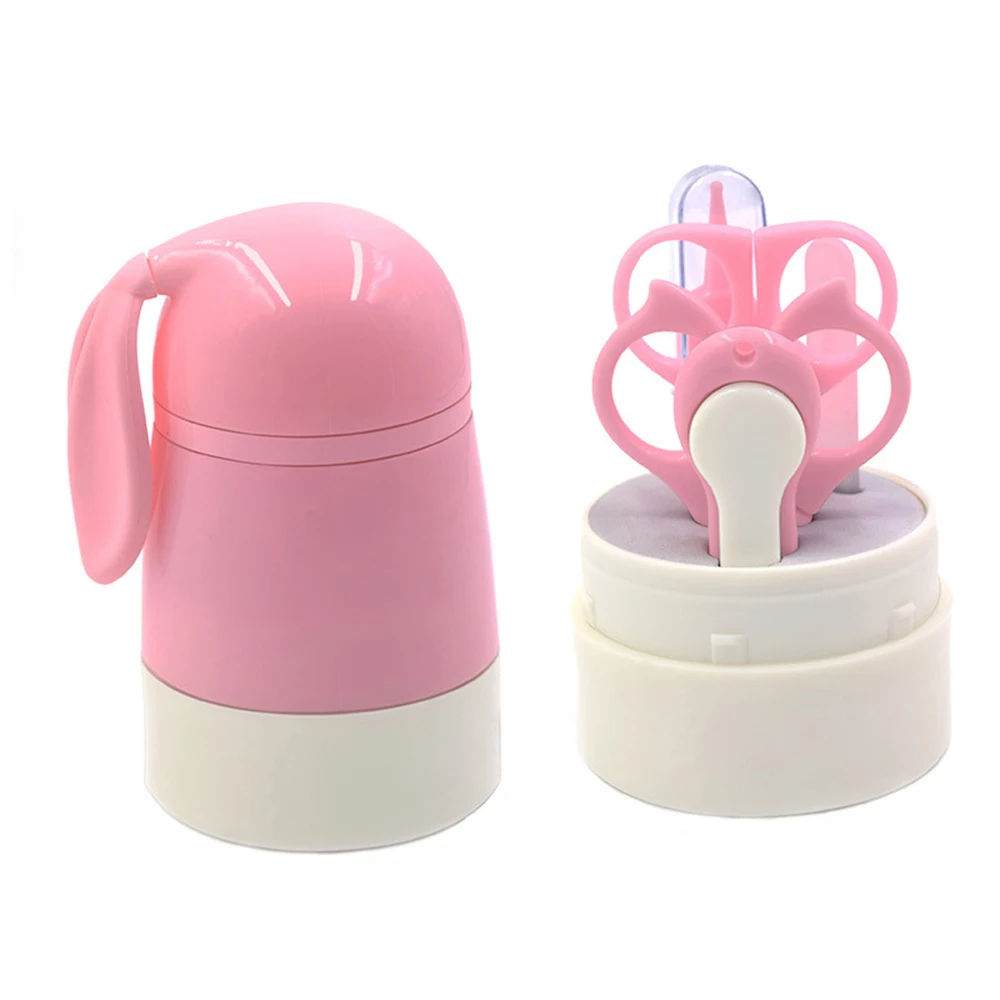 5Pcs/set  Newborn Baby Nail Clipper Safety Scissors Nail Care Suit for Baby Care Cute Baby Nail Clipper Set Infant Nail Care