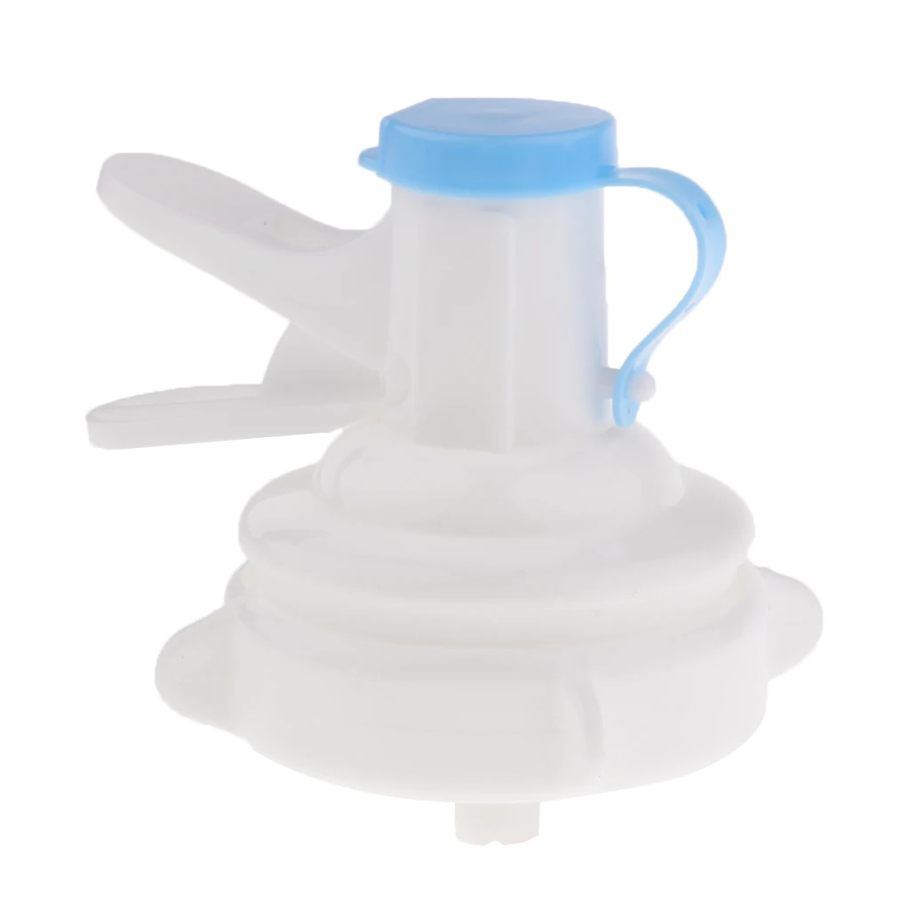 Water Dispenser Valve for 55mm Crown Top Drinking Bottle Reusable Water Jug Cap Replacement Faucet - Includes Lid Dirt Cover