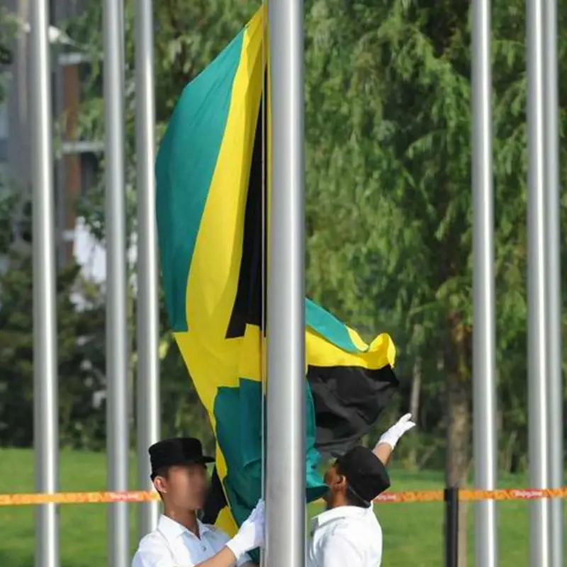 Национальный флаг Ямайки 90*150 см для празднования футбольной игры/деятельности/офиса/домашнего флага 14*21 см 5 шт