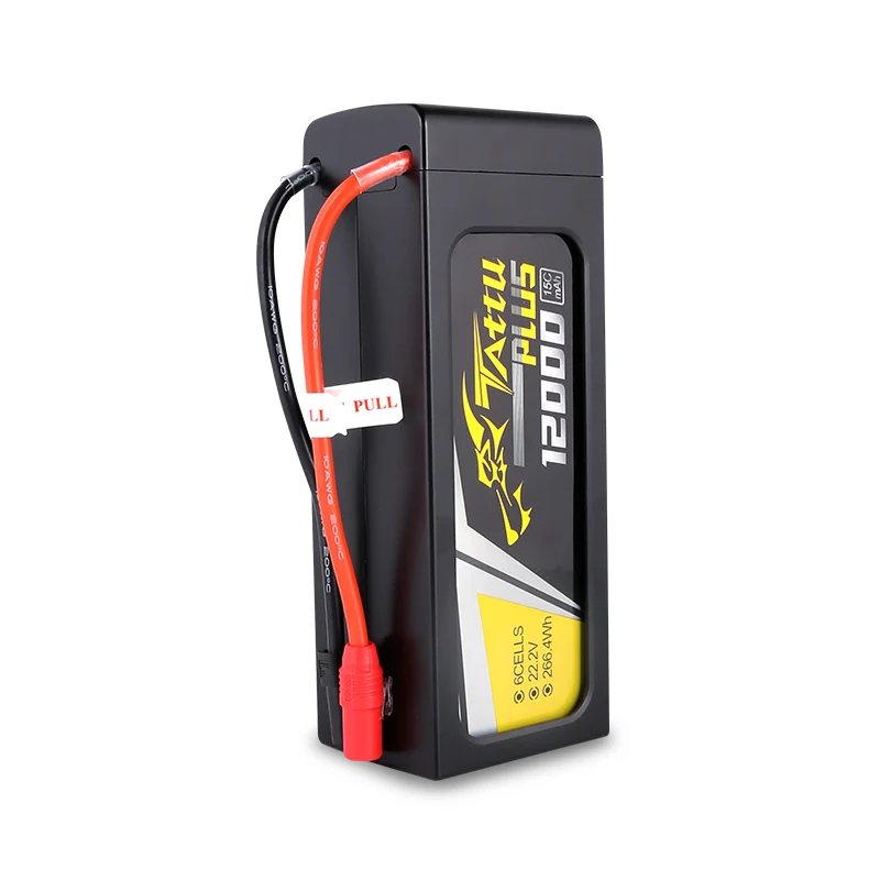 Умная батарея TATTU PLUS 12000 мАч 15C 22 2 в 6S1P 6S FPV Lipo с разъемом AS150 для радиоуправляемого