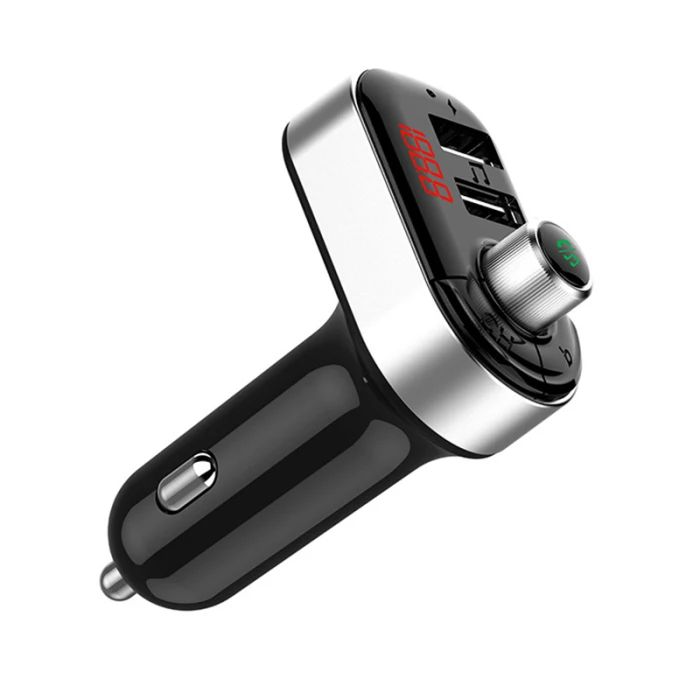 Автомобильный fm-передатчик Bluetooth плеер двойной USB зарядное устройство беспроводной адаптер MP3-плеер DQ-Drop