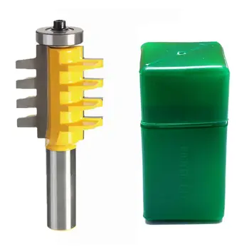 

Durable 5/16" x 1/2" Shank Rail Stile Glue Joint Router Bit Cone Tenon Cutter 40JE