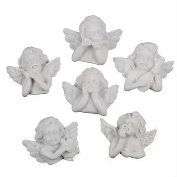 

Resin White Angel DIY Brooch Phone Case Charms Jewelry Making Accessories