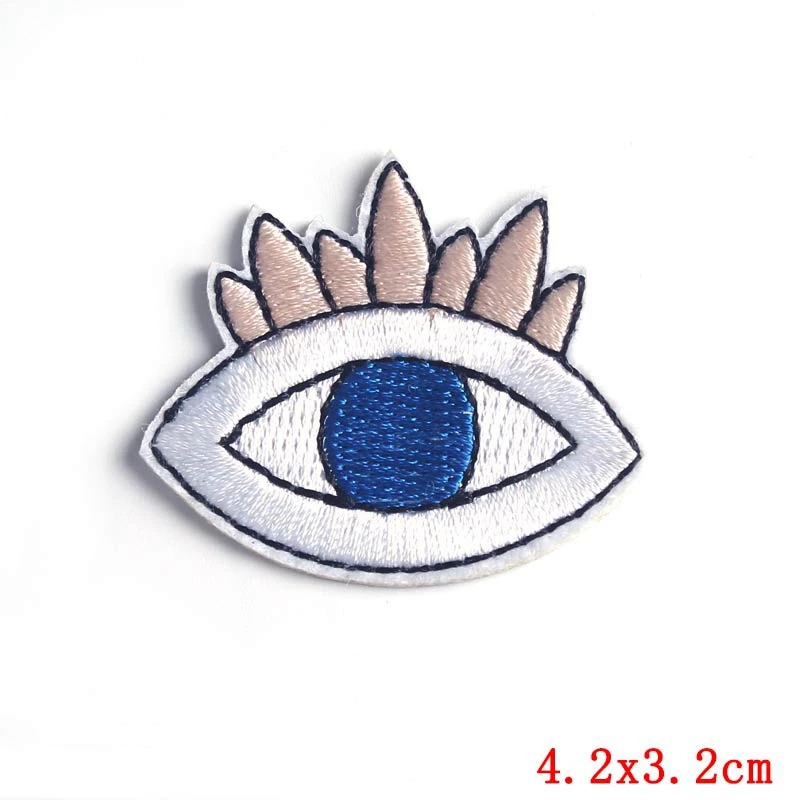 5P-PE4512CT Pulaqi лев Король патчи Мультфильм Аниме Железный на патч для одежды DIY вышитые наклейки на одежду свиньи животные Милая Аппликация - Цвет: 5P-PE4512CT
