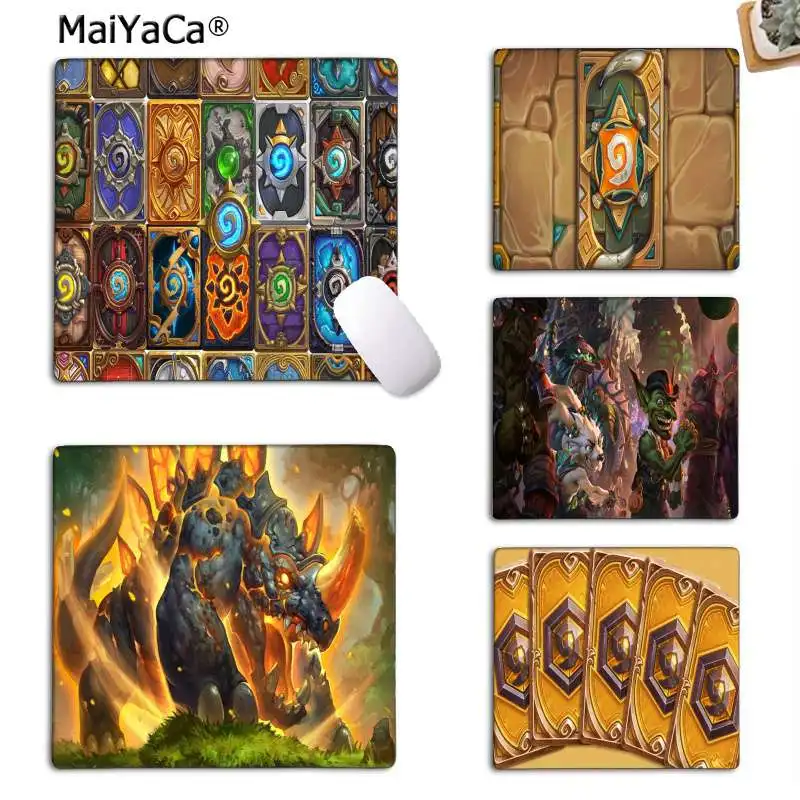 Красивое аниме maiyaca Hearthstone игровой логотип красивый коврик для мышки в стиле аниме Гладкий коврик для письма настольные компьютеры мат игровой коврик для мыши