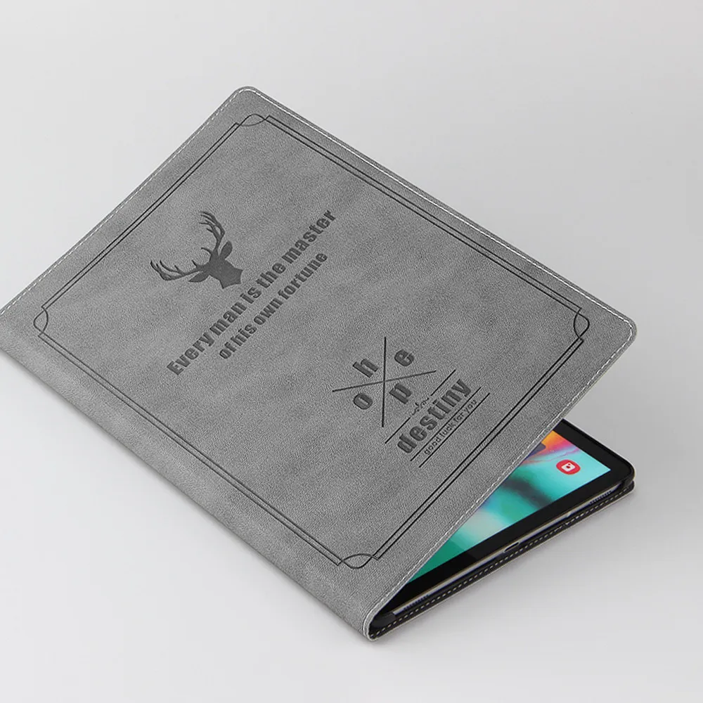 Mosunx подходит для samsung Galaxy Tab s5e 10,5 T720/T725 кронштейн PU+ кожаный магнит смарт-чехол Автоматический Режим сна/пробуждения