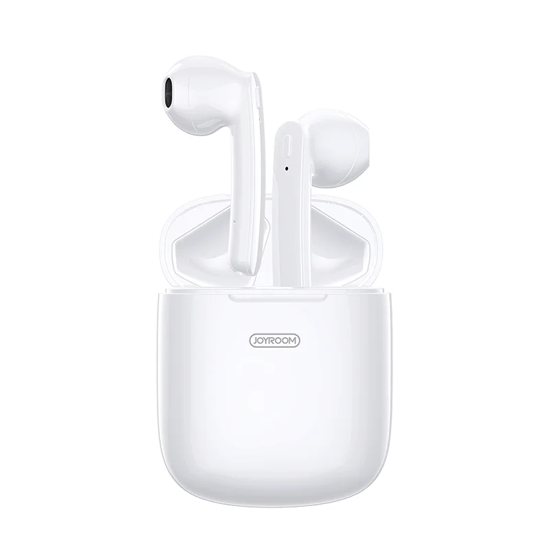 White Joyroom Tws Наушники Беспроводные Bluetooth 5,0 наушники мини наушники с микрофоном зарядная коробка Спорт Бас Звук для Xiaomi samsung - Цвет: White