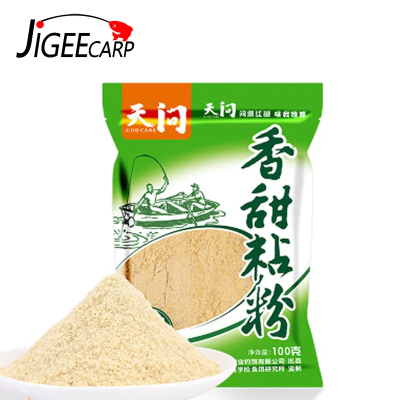 JIGEECARP 1 пакет для ловли карпа приманка рыбной ароматизатор порошок сладкий вкус 100