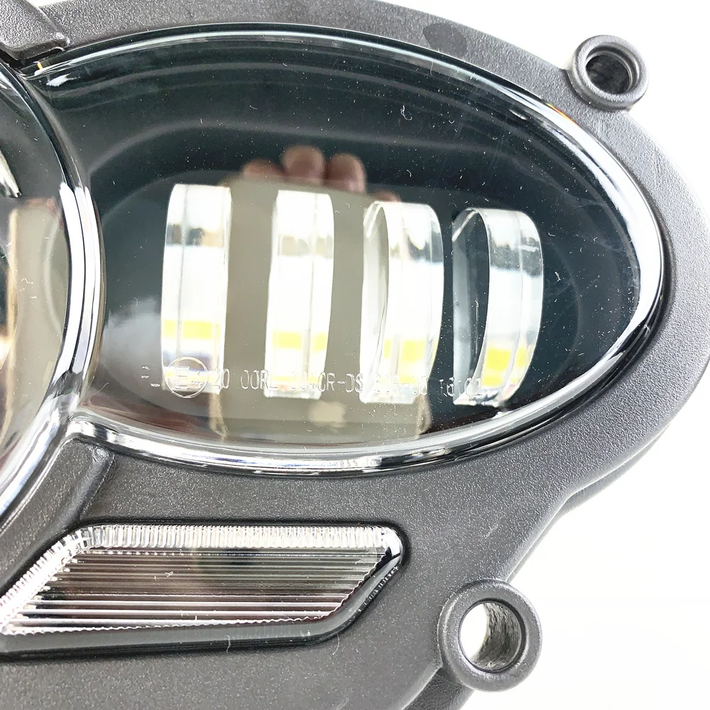 Светодиодный фонарь с белым DRL для BMW R1200GS adv R1200GS LC 2004-2012 ADV 2005-2013 масляный Coo светодиодный