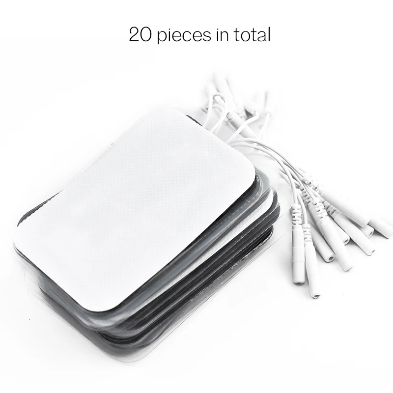 Многоразовые электроды большого размера 20 шт./лот для импульсов цифровой