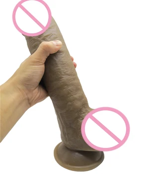 32*6.5cm Super Huge Dildos Thick Giant Dildo Realistic Anal Butt with Suction Cup Big Dick Dong Soft Penis Sex Toy For Women 4