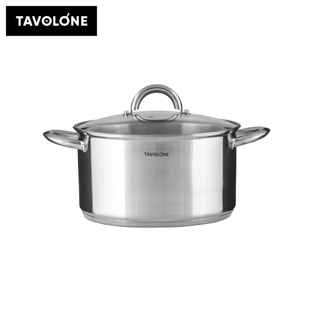 Cooking pot with glass lid Tavolone MELIA 24sm 6.1 l pots and pans