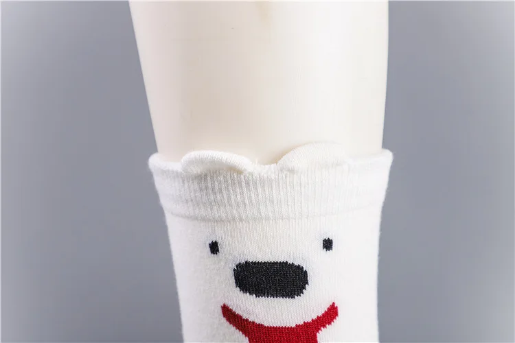 Женские носки с рисунками из мультфильмов; теплые милые носки Kawaii; забавная уличная одежда из хлопка; Модные Повседневные Дышащие носки в Корейском стиле; Calcetines Happy