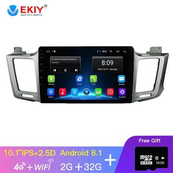 

EKIY 10.1'' IPS Android Car Multimedia Player No 2 Din Auto Car Radio Audio For Toyota RAV4 2012-2017 GPS Navigation 4G/Wifi
