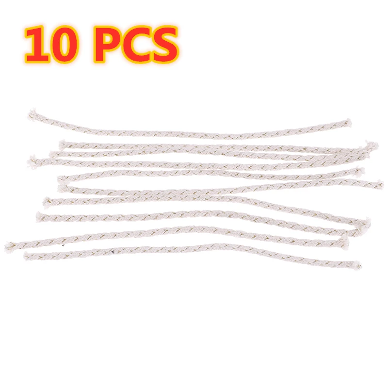 BOLLAER Permanent Match Lighter Replacement Wicks - 20 Cotton Wicks & 20 Rubber O-Rings For Emergency, Camping