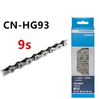 

Deore XT HG93 9 Speed MTB bicycle Mountain Bike Chain 116L 9s ultegra road chains