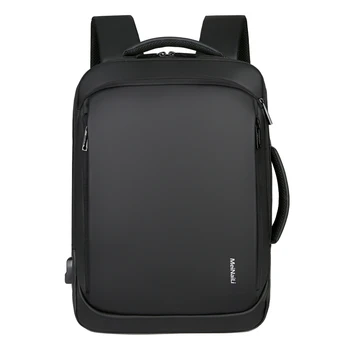 

Mei Nai Li Mens USB Charging Backpack 15.6 Inch Laptop Bags Mens Business Backpacks Waterproof Multifunctional Travel Backpack