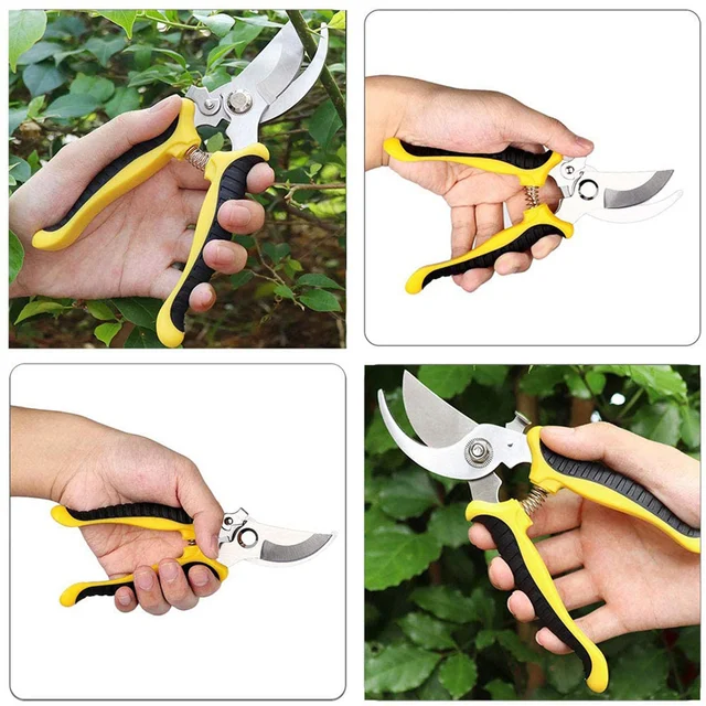 A Legújabb Érkezési Metszés Shears Professzionális Kerti Olló Rozsdamentes Acél Pengével És Ergonómikus Fogantyúval - Image 6