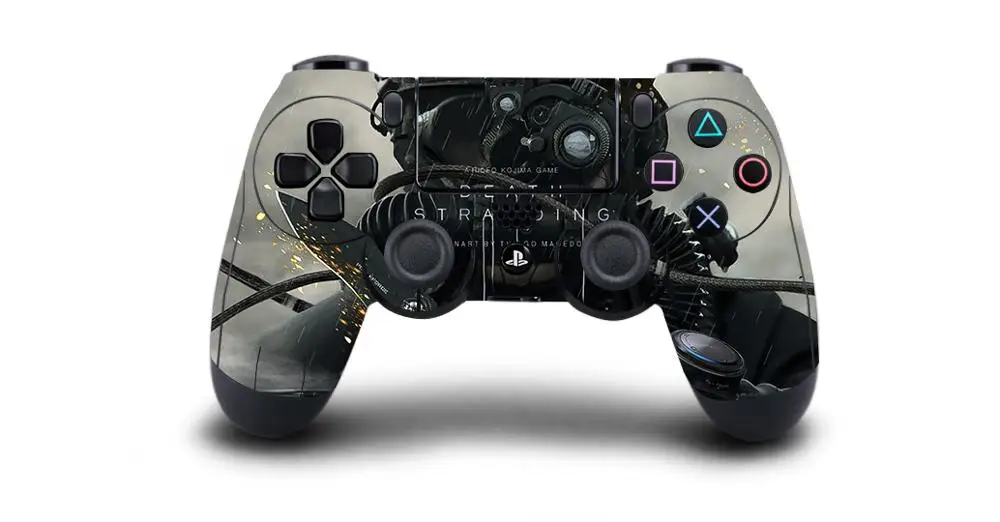 Зеленый Наклейка на защитную крышку для PS4 контроллера для Playstation 4 Pro Slim Decal Skins sticker s - Цвет: Зеленый