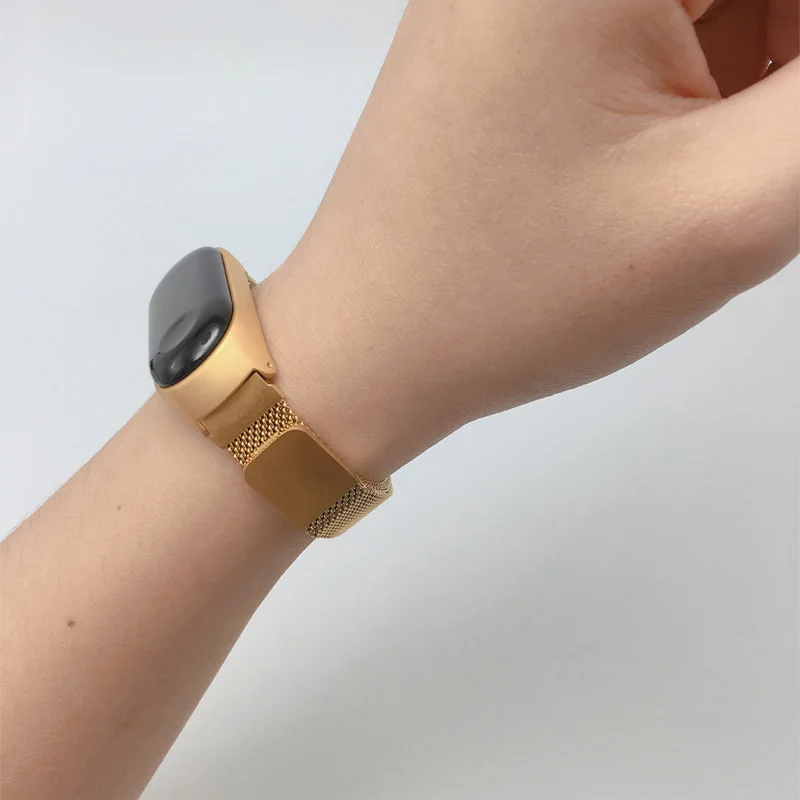 Браслет на запястье для Xiaomi mi 3 4 Металлический mi lanese Loop ремешок браслет для Xiaomi mi Band 3 4 зарядное устройство USB кабель зажим тип зарядки
